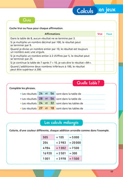 Maths CM2 Ed. 2022 - Livret d'entrainement au calcul fluide