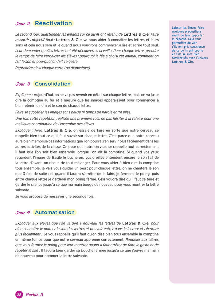 Lettres et compagnie - Français Maternelle Ed. 2022 - Guide pédagogique + flashcards