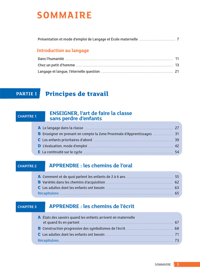Enseigner à l'école maternelle - Langage et école maternelle Ed. 2022 - Guide de l'enseignant