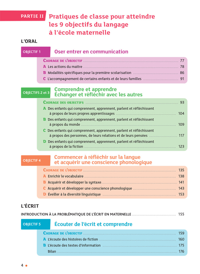 Enseigner à l'école maternelle - Langage et école maternelle Ed. 2022 - Guide de l'enseignant