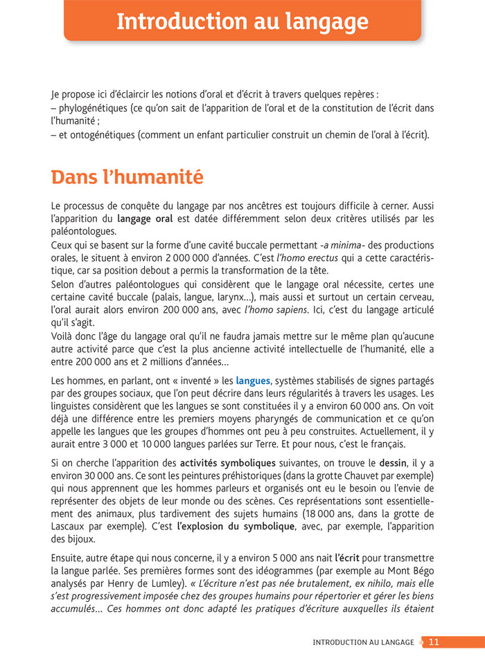 Enseigner à l'école maternelle - Langage et école maternelle Ed. 2022 - Guide de l'enseignant