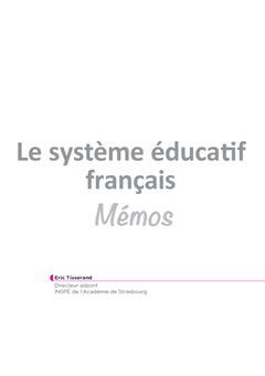 Concours enseignement - Le système éducatif français en fiches mémos - 2025-2026 - Révision