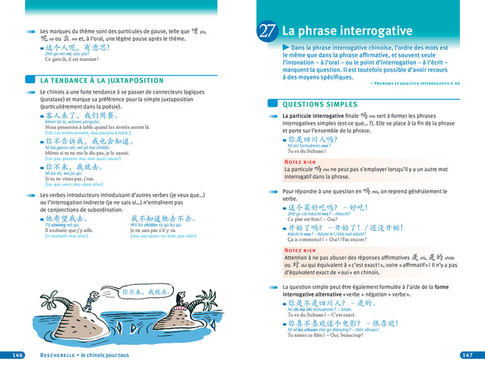 Bescherelle - Le chinois pour tous