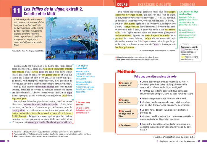 Profil - Colette, Sido, Les Vrilles de la vigne