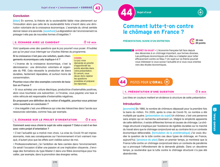 Annales du bac Annabac 2023 SES Tle générale (spécialité)