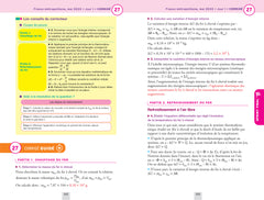 Annales du bac Annabac 2023 Physique-Chimie Tle générale (spécialité)