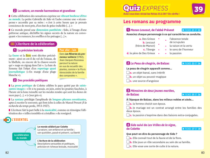 Fiches bac Français 1re générale & techno Bac 2023