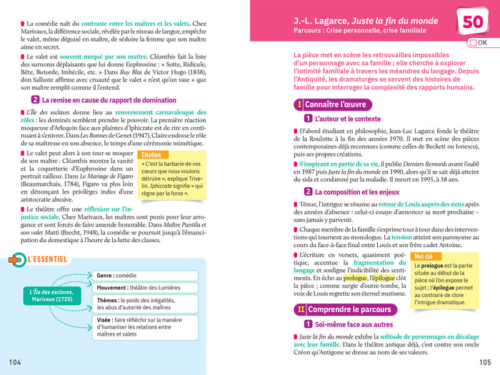 Fiches bac Français 1re générale & techno Bac 2023