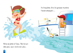 Téo et Nina fin de CP niveau 3 - La promenade en mer de Téo et Nina