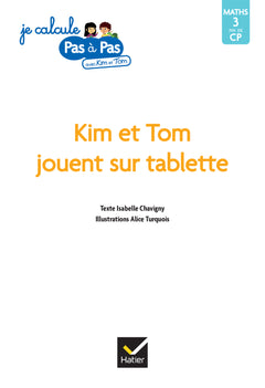 Kim et Tom jouent sur tablette