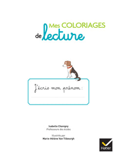 Mes coloriages de lecture MS-GS