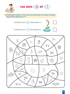 Mes coloriages de lecture GS-CP