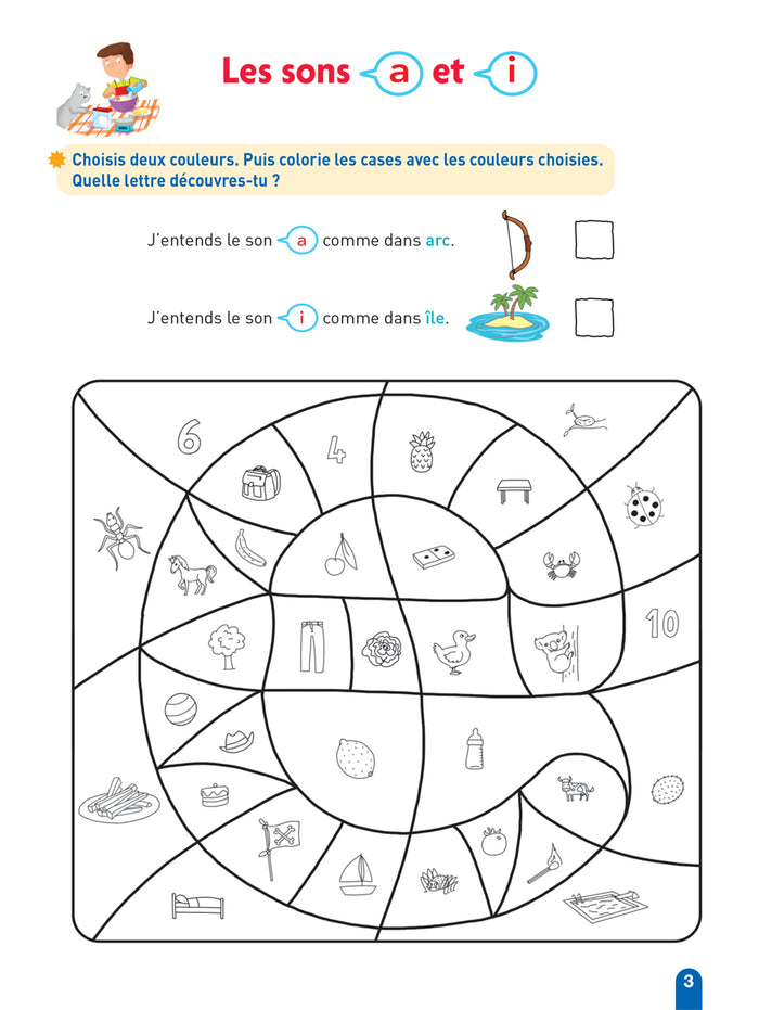 Mes coloriages de lecture GS-CP