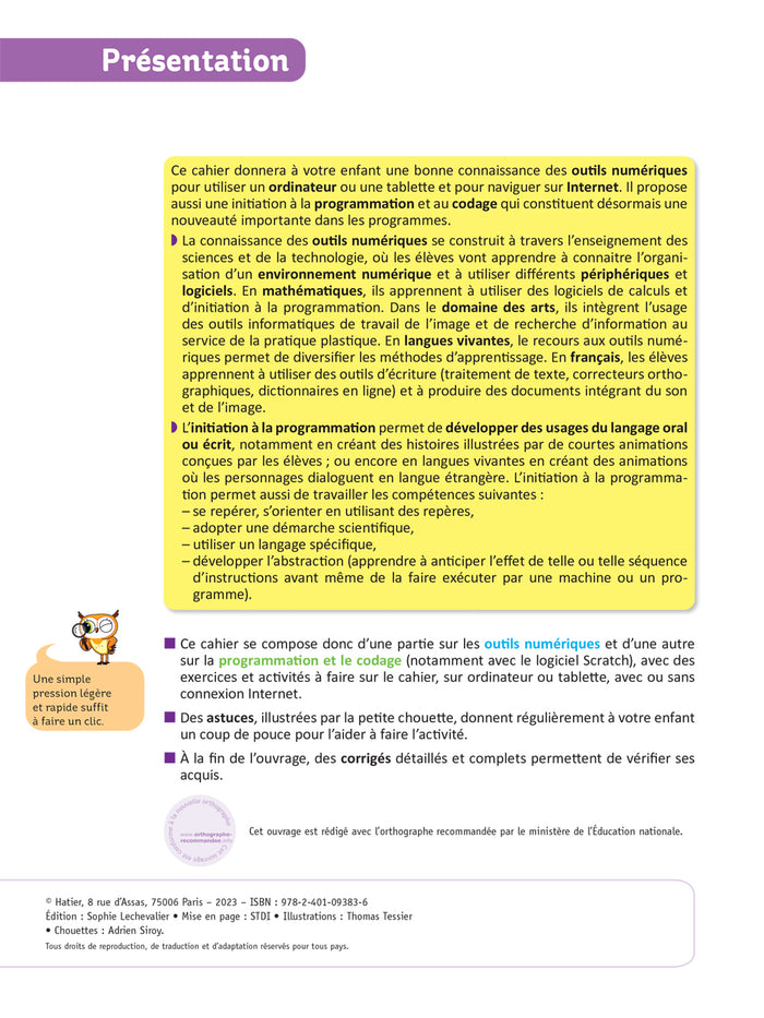 Bien utiliser l'ordinateur et Internet