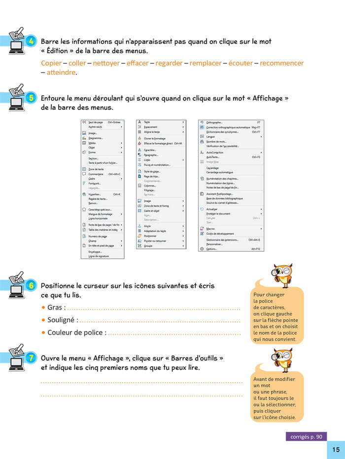 Bien utiliser l'ordinateur et Internet