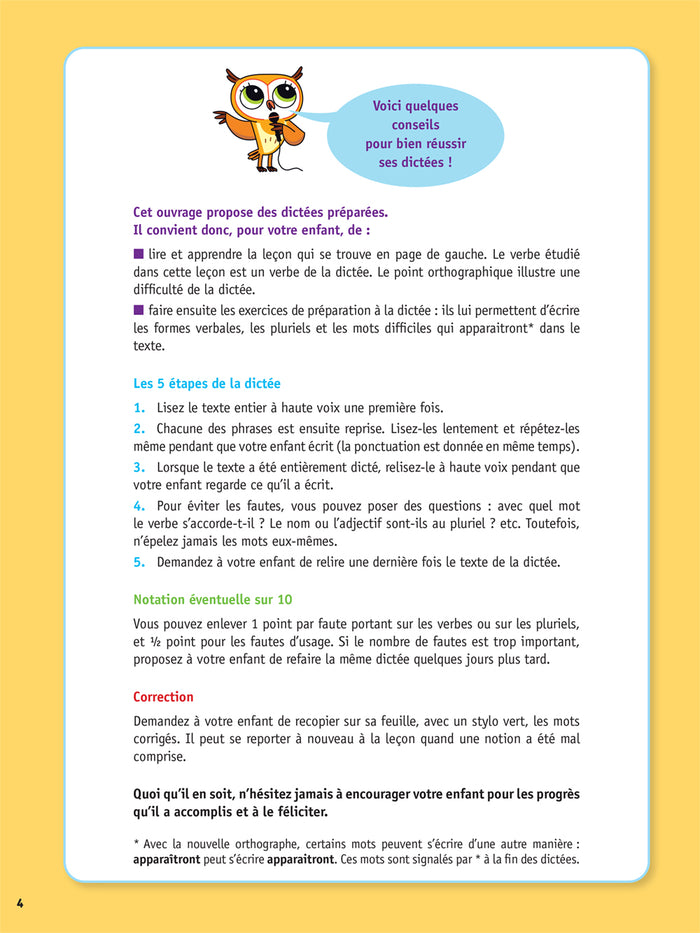 Chouette - Dictées pour l'école