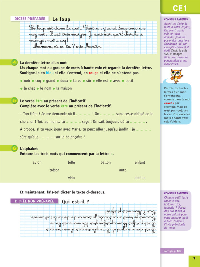 Chouette - Dictées pour l'école