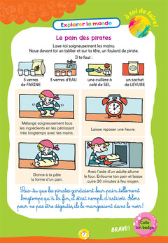 Cahier de vacances 2024 de la Petite section vers la Moyenne section 3/4 ans