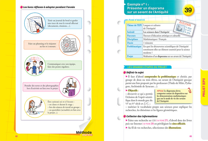 Fiches brevet l'épreuve orale 3e Brevet 2024