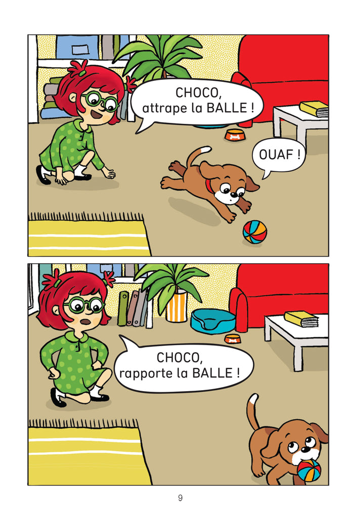 Téo et Nina dressent Choco - MS-GS