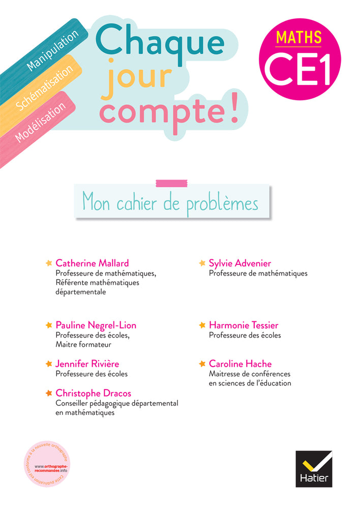 Chaque jour compte - Maths CE1 Ed. 2023 - Cahier de problèmes