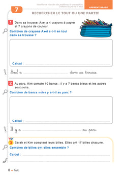 Chaque jour compte - Maths CE1 Ed. 2023 - Cahier de problèmes