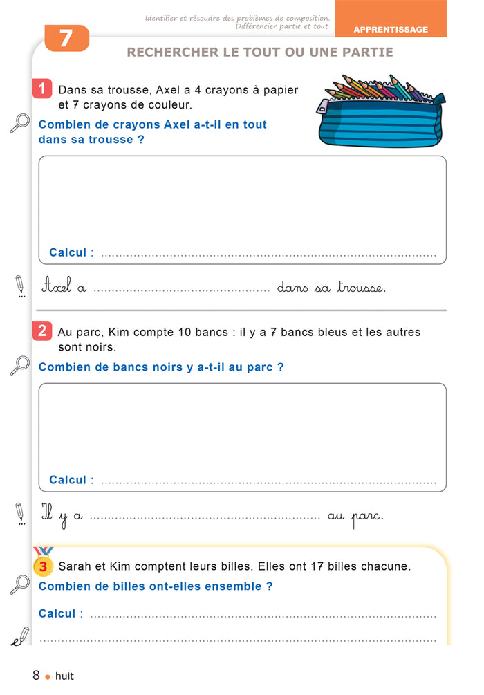 Chaque jour compte - Maths CE1 Ed. 2023 - Cahier de problèmes