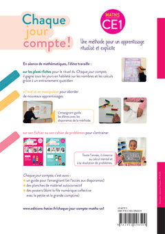 Chaque jour compte - Maths CE1 Ed. 2023 - Fichier de l'élève