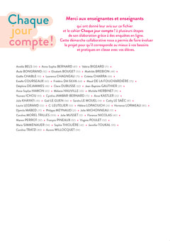 Chaque jour compte - Maths CE1 Ed. 2023 - Fichier de l'élève