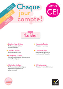 Chaque jour compte - Maths CE1 Ed. 2023 - Fichier de l'élève
