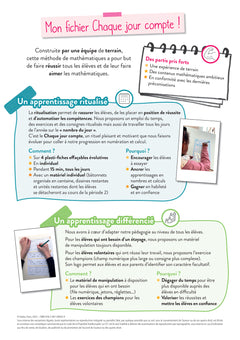 Chaque jour compte - Maths CE1 Ed. 2023 - Fichier de l'élève