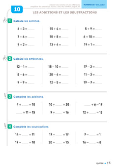 Chaque jour compte - Maths CE1 Ed. 2023 - Fichier de l'élève