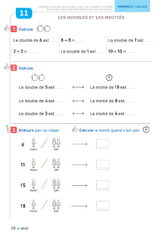 Chaque jour compte - Maths CE1 Ed. 2023 - Fichier de l'élève