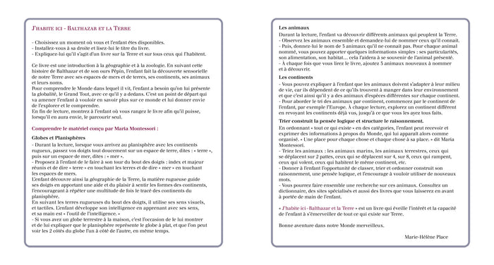 J'habite ici - Balthazar et la planète Terre