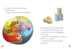 Frousse verte dans le train fantôme