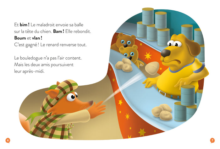 Frousse verte dans le train fantôme