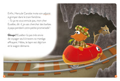 Frousse verte dans le train fantôme