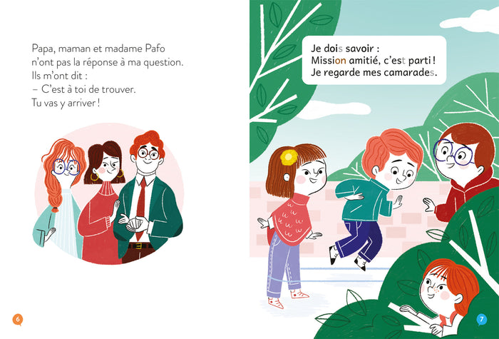 La classe de Madame Pafo -  Lila part en mission amitié