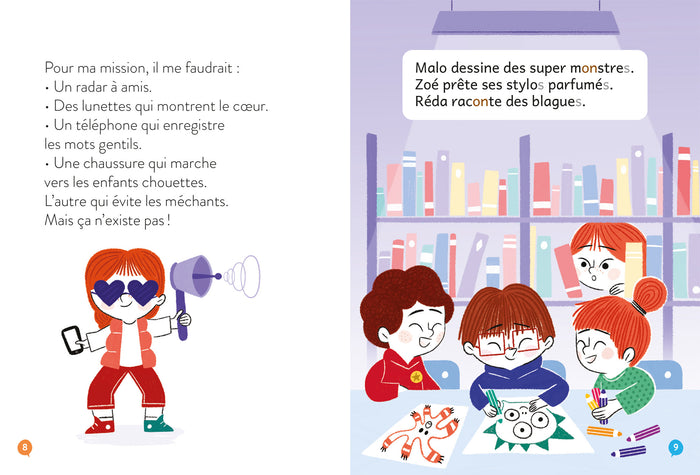 La classe de Madame Pafo -  Lila part en mission amitié