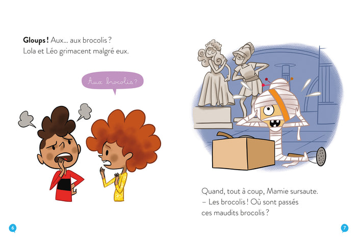 Les folles énigmes de Mamie Momie - Les brocolis maudits