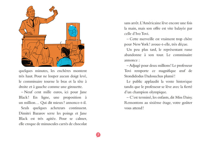 Les enquêtes des Tip Top - Le trésor du dinosaure