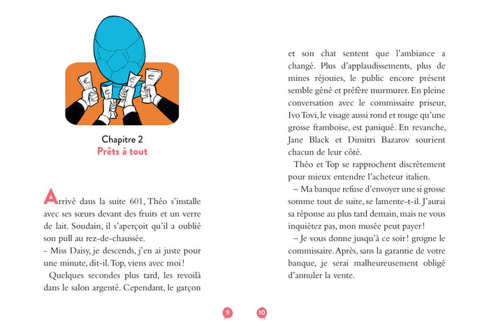 Les enquêtes des Tip Top - Le trésor du dinosaure