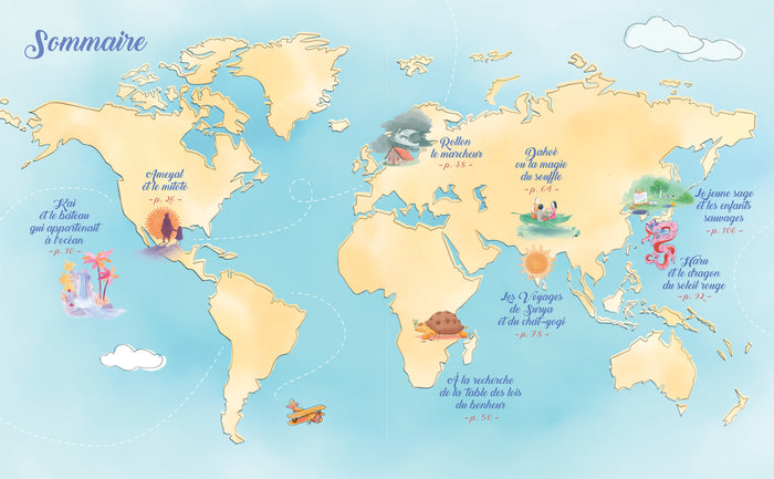 Les aventures de la sagesse - 8 contes initiatiques autour du monde