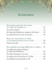 Le chant des druidesses - Cartes oracle