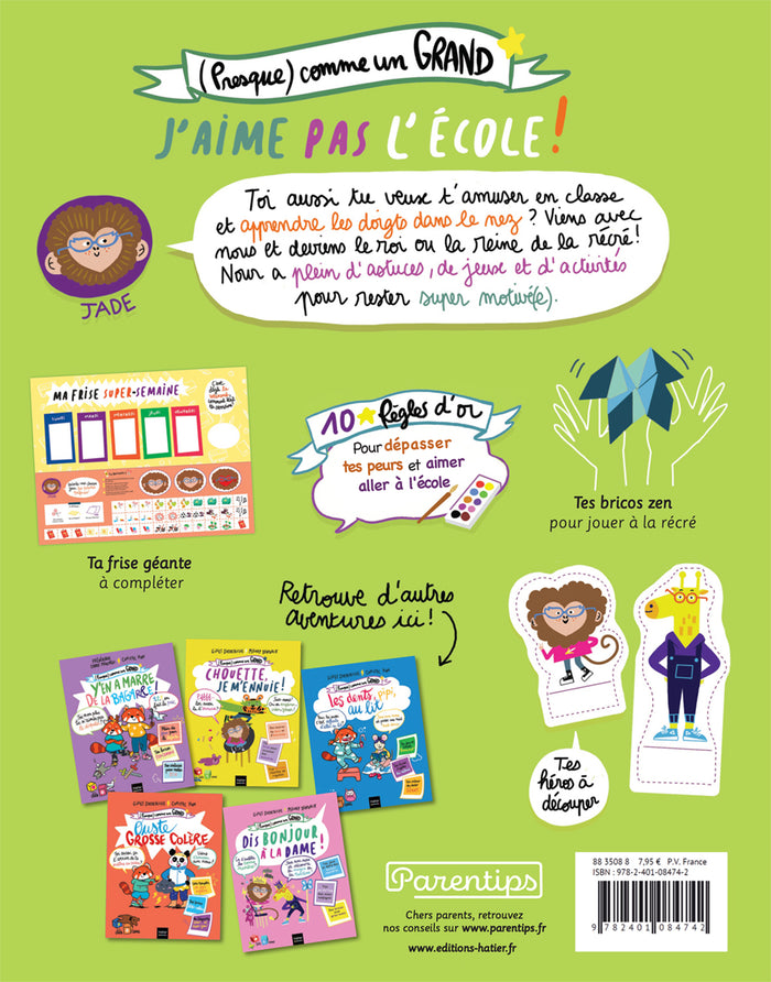 (presque) comme un grand - j'aime pas l'école !