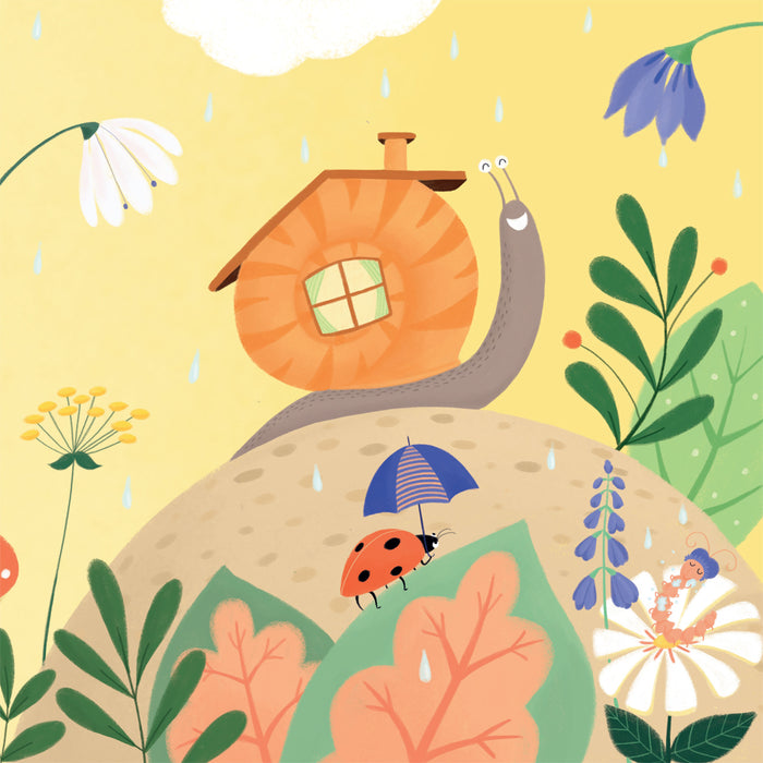 Petit escargot, Une souris verte