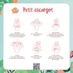 Petit escargot, Une souris verte