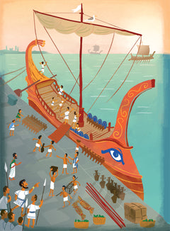 Ma première mythologie - Ulysse prisonnier du cyclope CP/CE1 - 6/7 ans