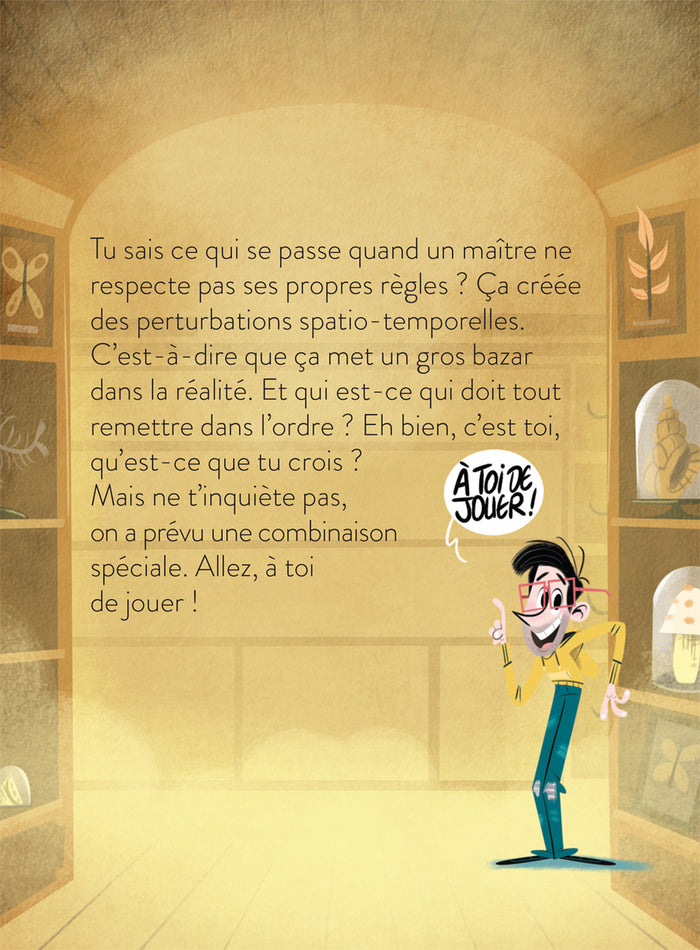 La classe dont tu es le héros - Mission Muséum ! - CP/CE1 6/7 ans
