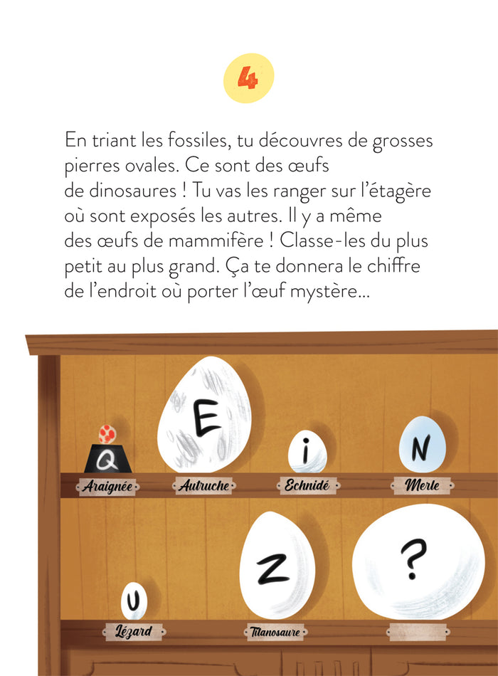 La classe dont tu es le héros - Mission Muséum ! - CP/CE1 6/7 ans